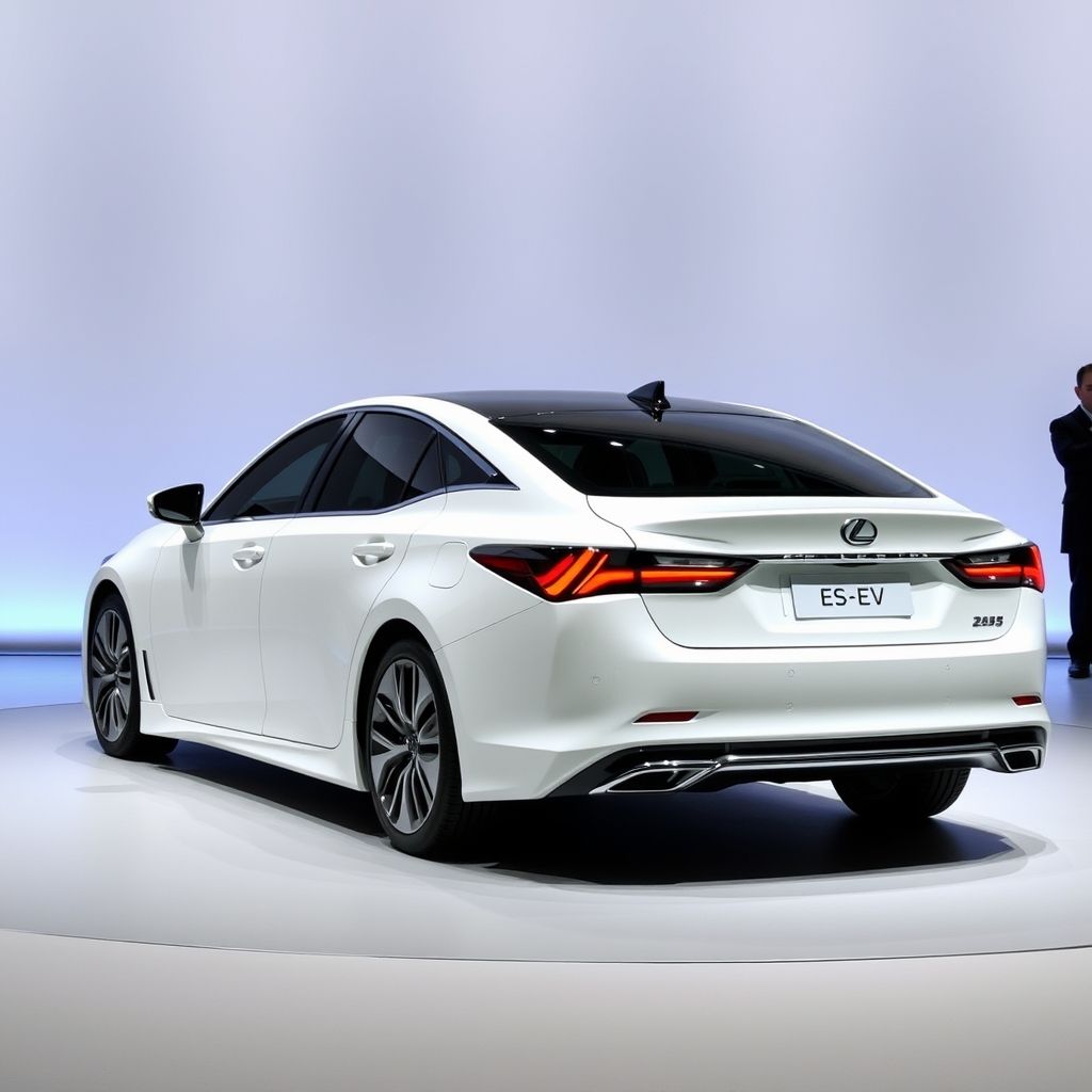 เปิดตัว Lexus ES EV 2025 ที่งาน Shanghai Auto Show